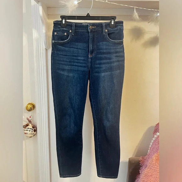 FINAL PRICE Pistola Dark Denim Straight Leg Jeans - Picture 1 of 6